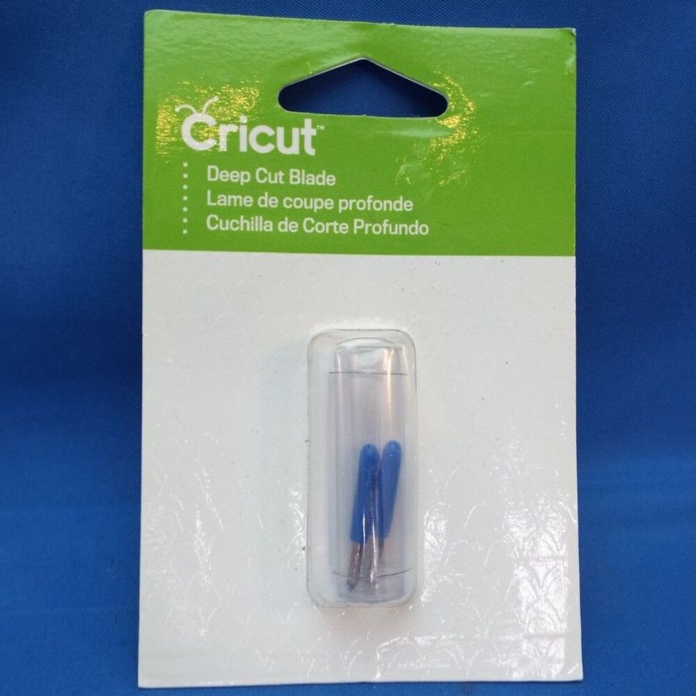 Cricut Provo Craft Deep Cut Blades 2 Count #29-0630 New Sealed